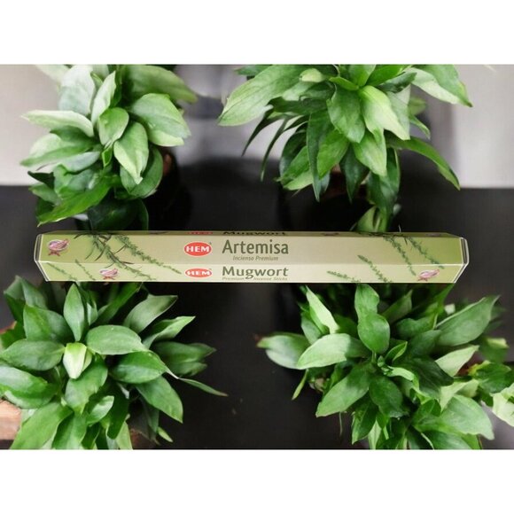 HEM Mugwort Incense Sticks Witchy Aromatherapy Meditation Ritual - Picture 6 of 8